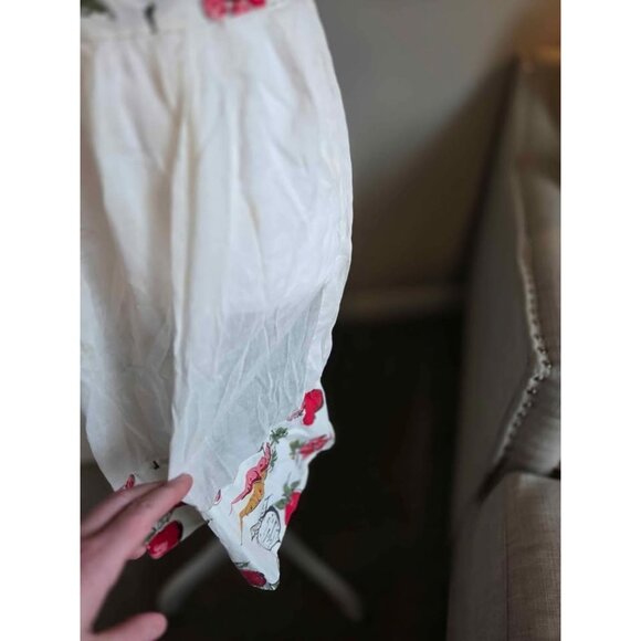 Vintage waist apron 1940s 1950s - Picture 4 of 5